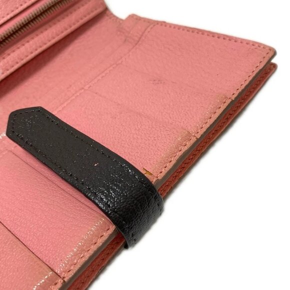 HERMES Bearn Souffle - Black Chevre Square R Long Wallet 402-080625 - Picture 4 of 8